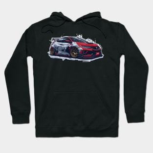 Honda Civic Type R JDM Tuning Modified Hoodie